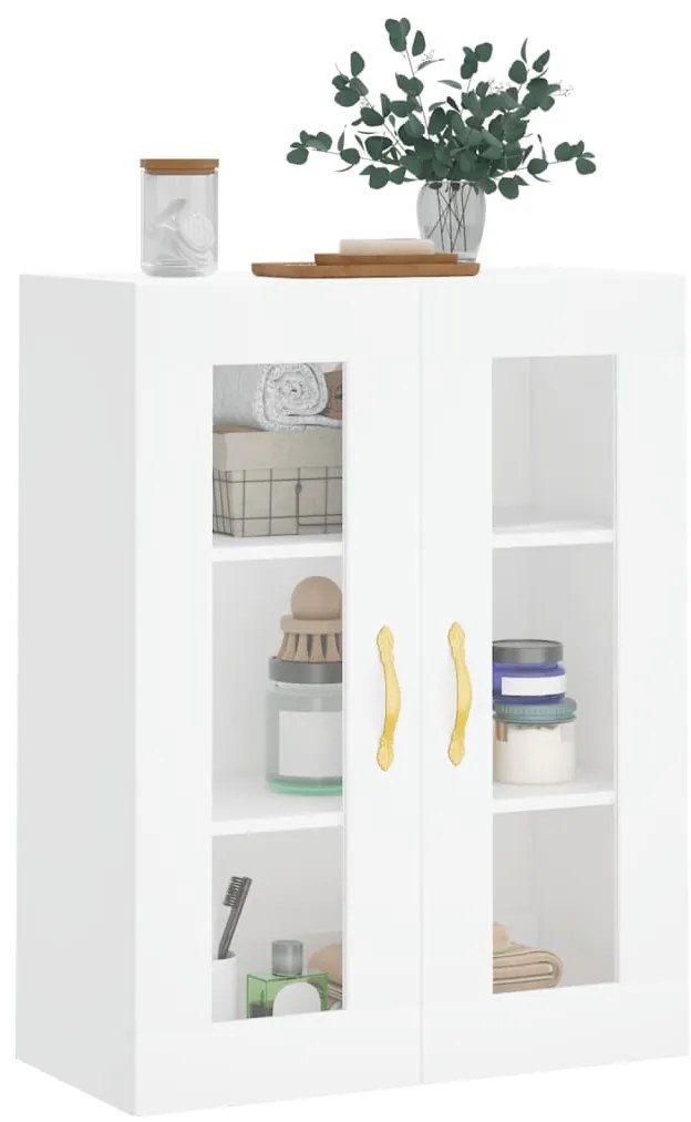 Armário de parede 69,5x34x90 cm branco