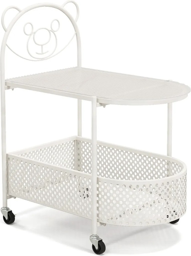 Mesa de Apóio Orsolina – 60x40x76 cm | Branco
