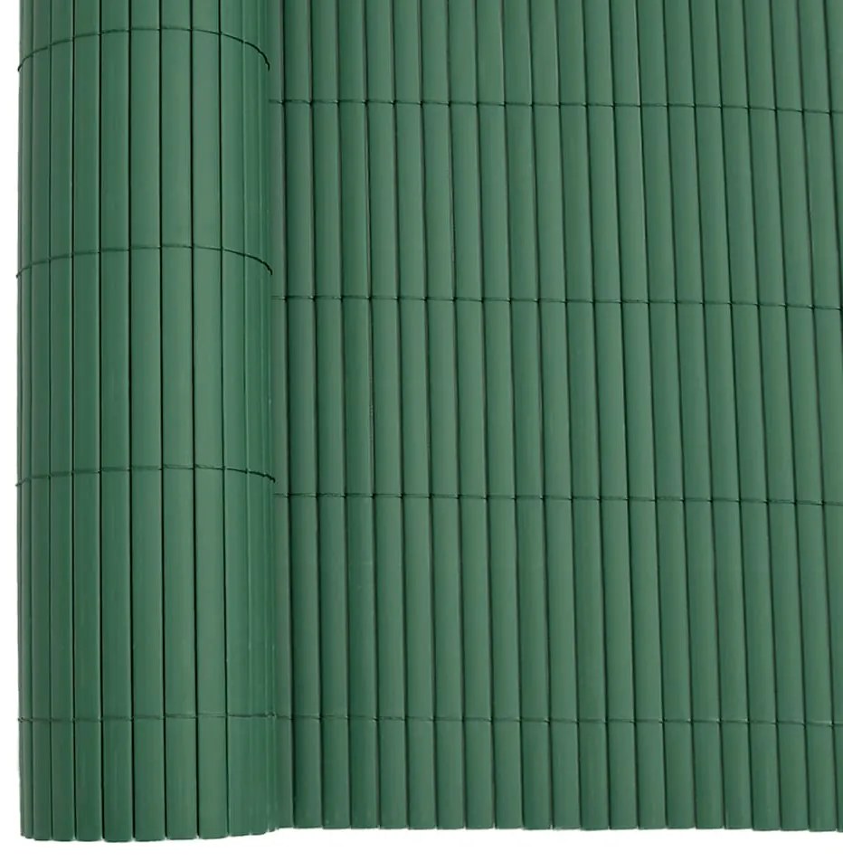 Cerca de jardim dupla face verde 1,8x3 m PVC