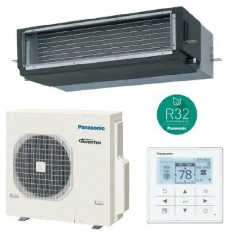 Ar Condicionado por Condutas Panasonic Corp. KIT71PF3Z25 R32 6105 fg/h A++/A+
