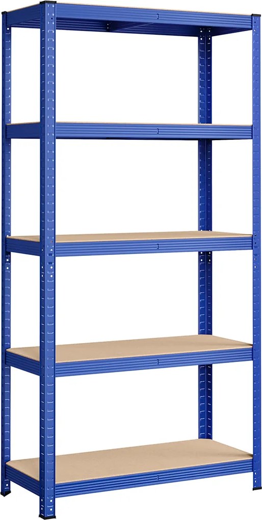 Estante de armazenamento 180 x 90 x 40 cm Azul