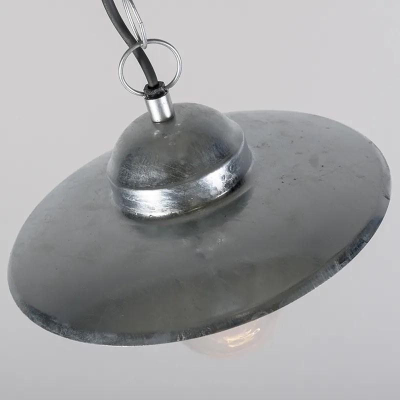 Candeeiro de suspensão industrial zinco IP44 - Munich Country / Rústico,Retro