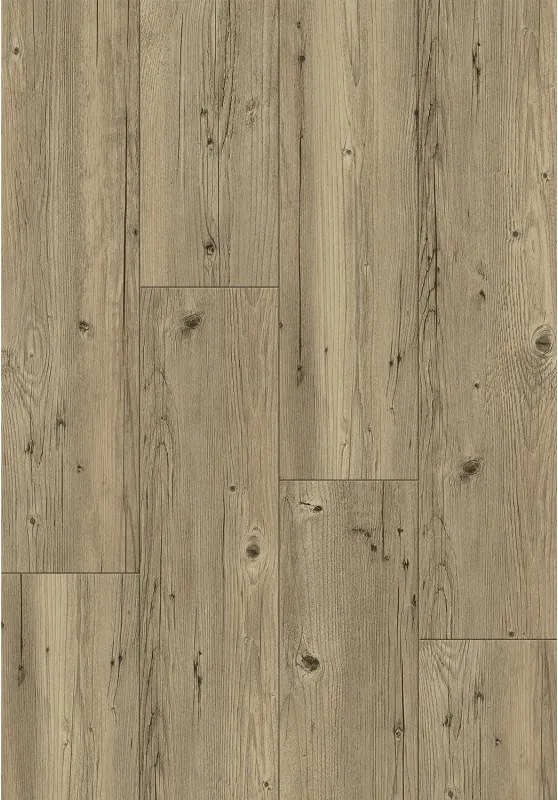 Mexen Arlington  painéis vinílicos 1240 x 182 mm SPC 6,5 mm, base IXPE 1,5 mm, 4 V-Fuga, Pinheiro - F1078-1240-182-505-4V1-04