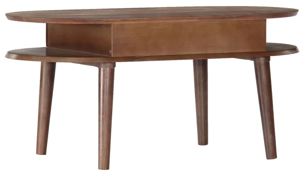 Mesa de centro 100x50x46 cm madeira de acácia maciça