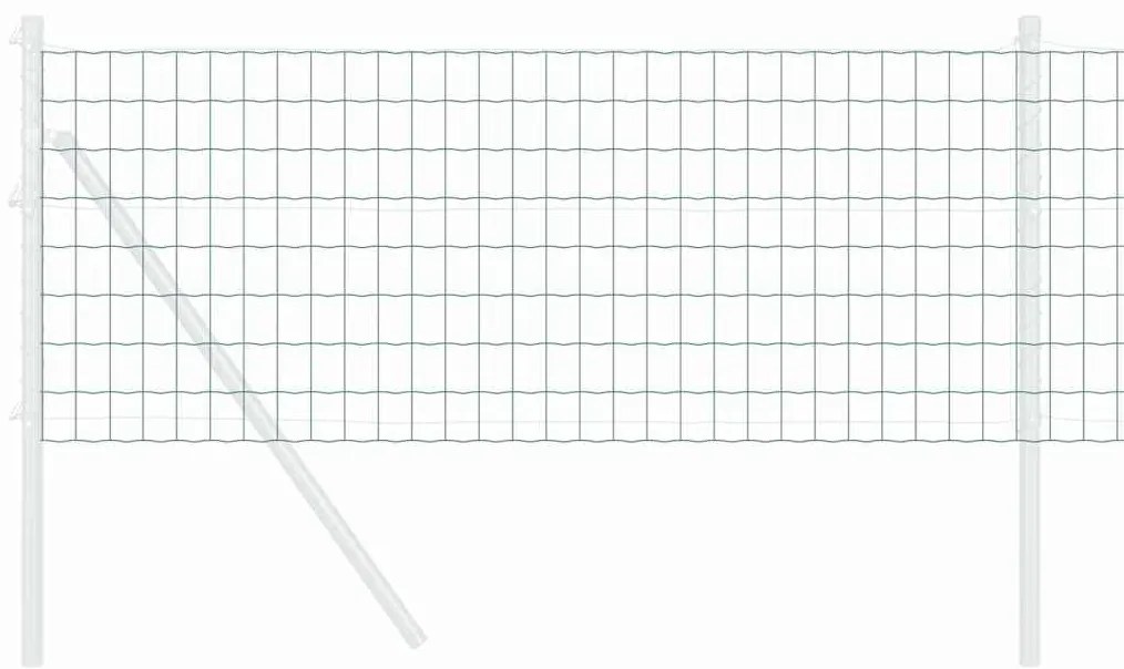 Cerca Euro Verde 0.4x25 m Aço