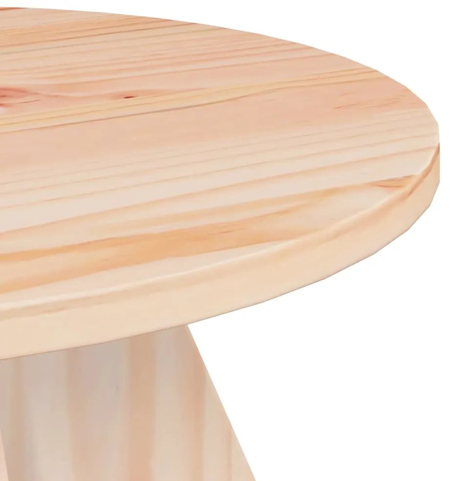 Mesa de centro 3 pcs Natural 49 x 49 x 30 cm