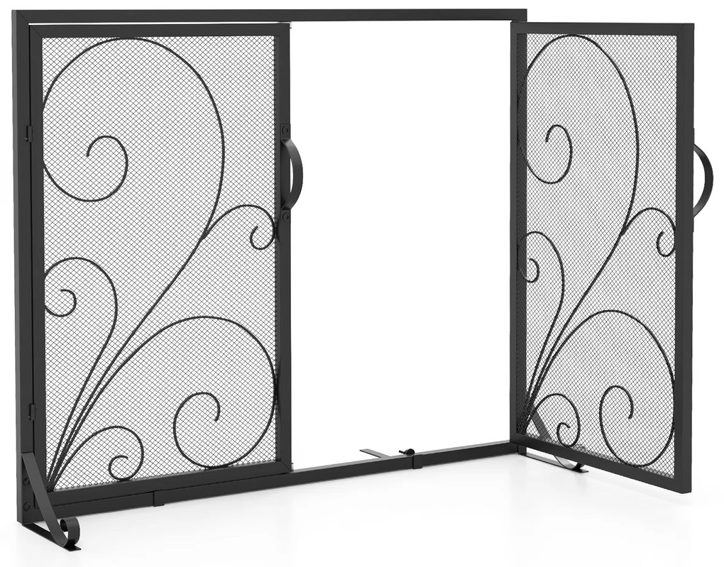 Conjunto de 4 bancos de bar de 26" com pernas de metal e apoio para os pés - marrom rústico