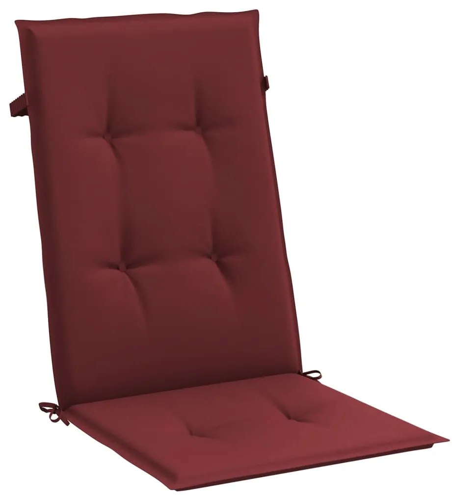 Almofadões cadeiras altas 6 pcs 120x50x4 cm mesclado tecido
