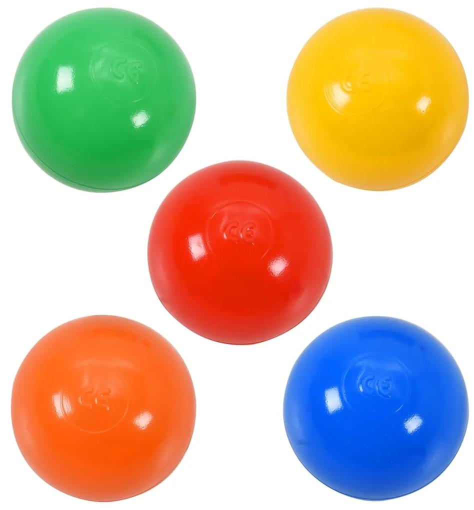 Tenda de brincar infantil com 250 bolas 120x120x90 cm azul