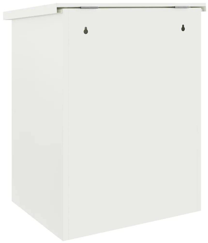 Caixa para entrega de pacotes Branco 44 x 35 x 59 cm Aço