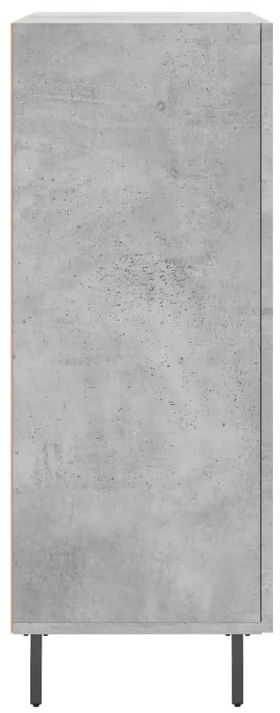 Aparador 69,5x34x90 cm madeira processada cinza cimento