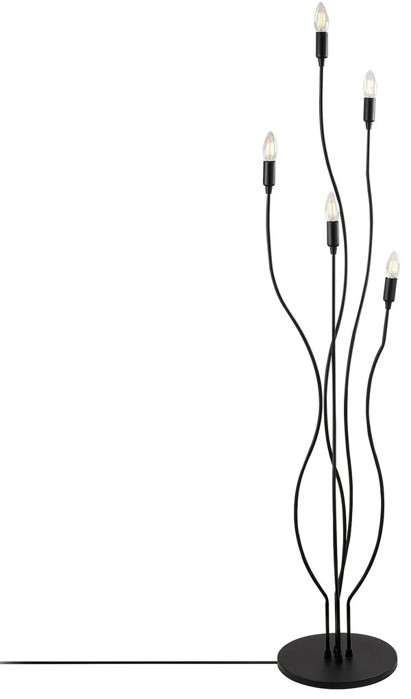 Candeeiro de Pé Bonibon – Preto – 35 x 35 x 155 cm