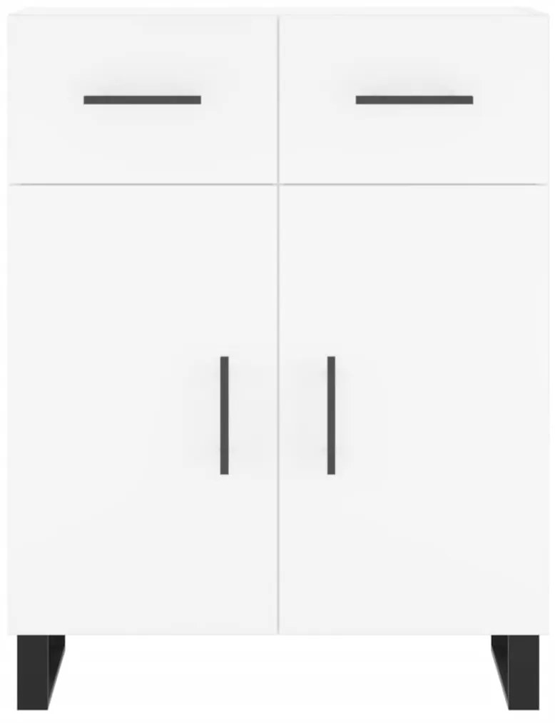 Armário alto 69,5x34x180 cm derivados de madeira branco