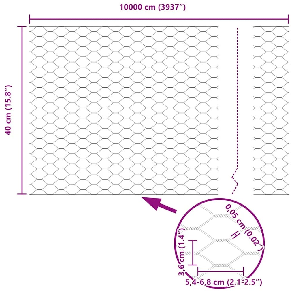 Postes de Cerca vidaXL 11 pcs U-Channel 40 cm Aço Galvanizado