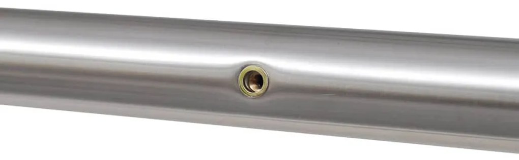 Suporte de aço inoxidável para duas caixas de correio