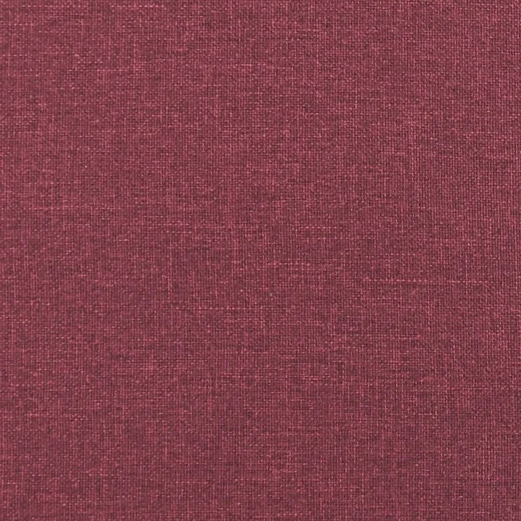 Sofá Bianca - De 2 Lugares - Em Tecido - Cor Vermelho Escuro - 158x77x