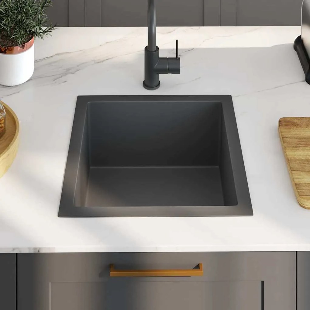 Lava-louça de cozinha artesanal aço inoxidável preto