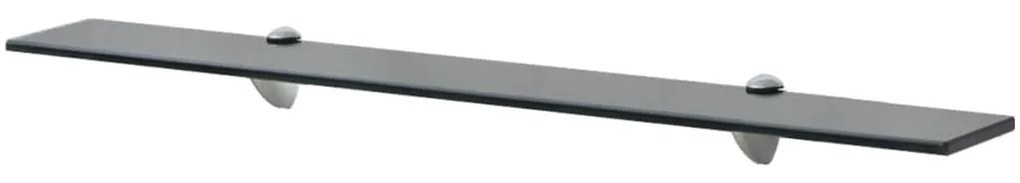 vidaXL Prateleira flutuante vidro 80x10 cm 8 mm