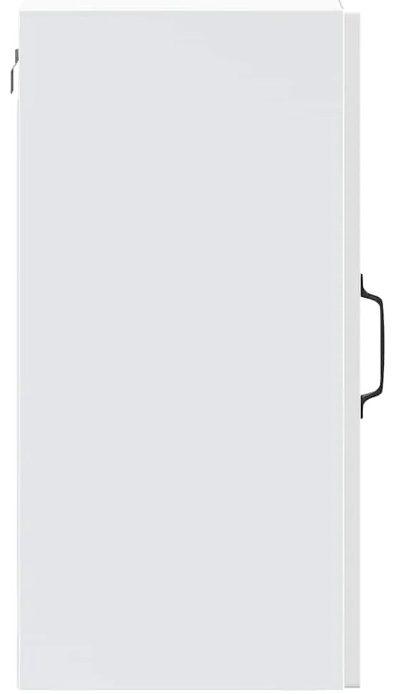 Armário de parede de cozinha porta vidro Lucca branco
