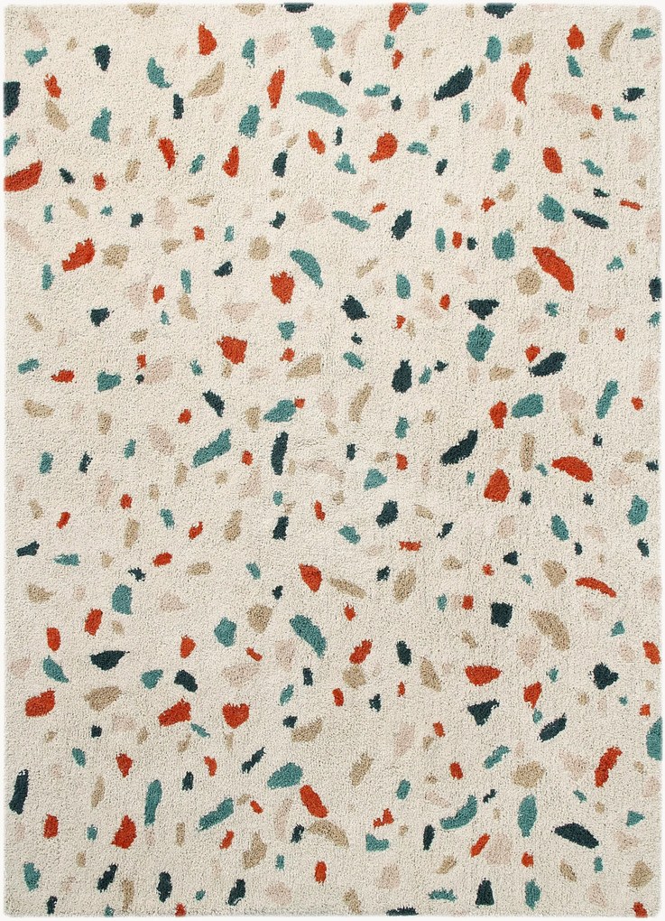 Tapete para crianças artesanal lavável Terrazzo