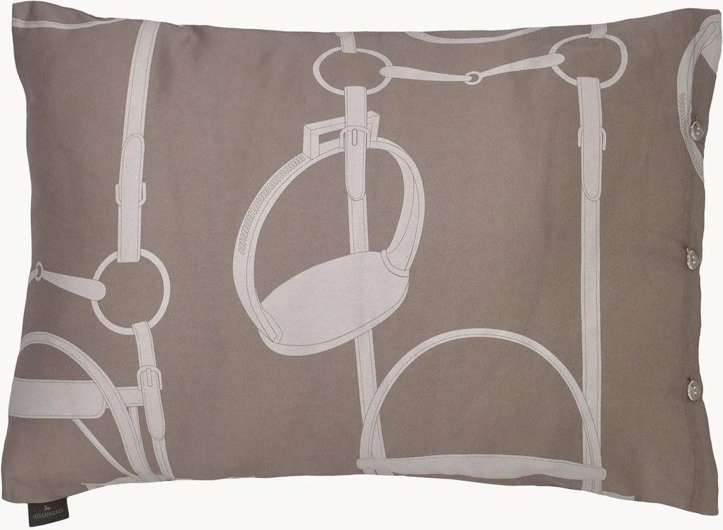 Fronha de almofada em cetim Simple Bridle