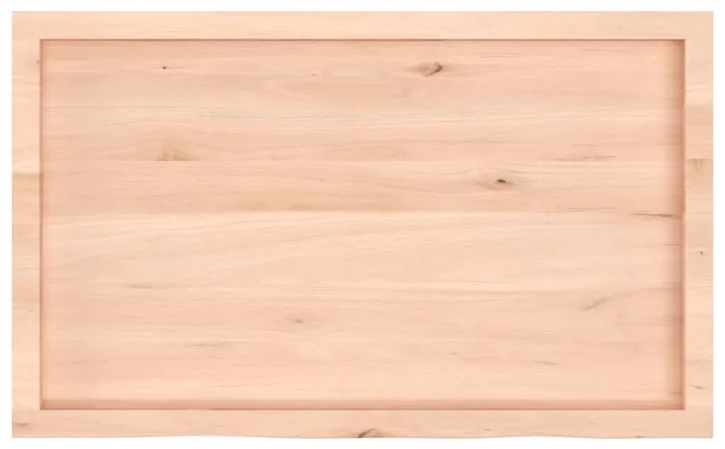 Prateleira de parede 100x60x(2-6)cm carvalho maciço não tratado