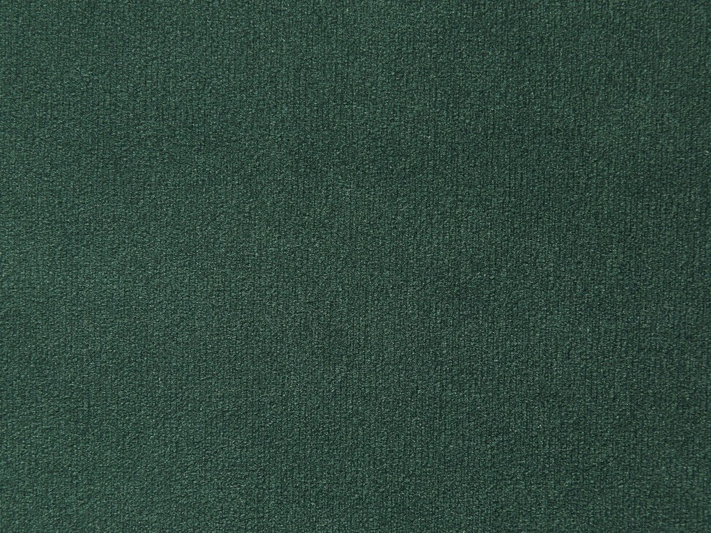 Pufe em veludo verde escuro SOPHIA Beliani