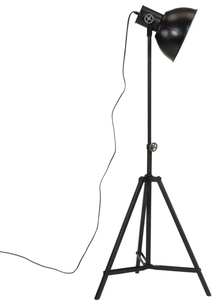 Candeeiro de pé 25 W 61x61x90/150 cm E27 preto