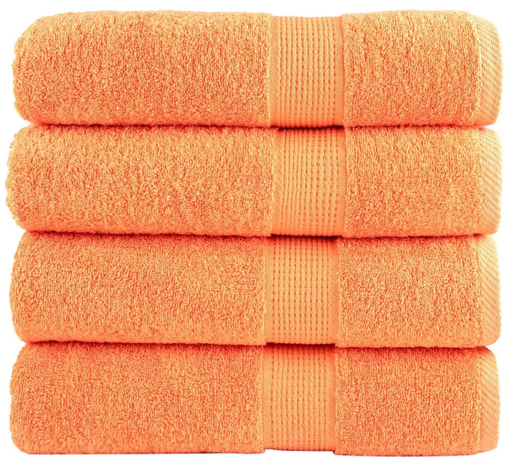 Toalhas de banho premium SOLUND 4 pcs 100x150 cm 600 gsm verde
