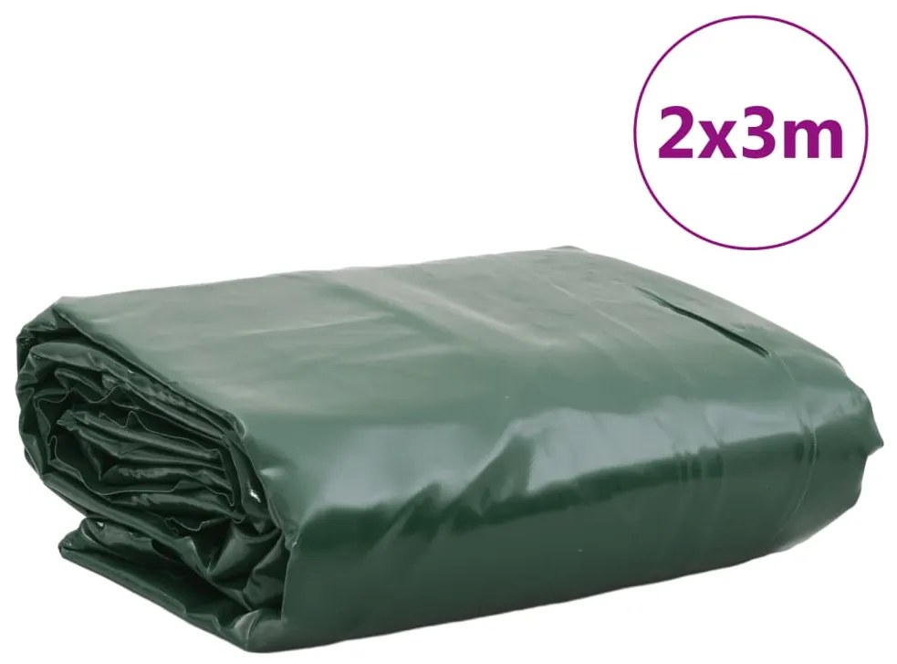 Lona 2x3 m 650 g/m² verde