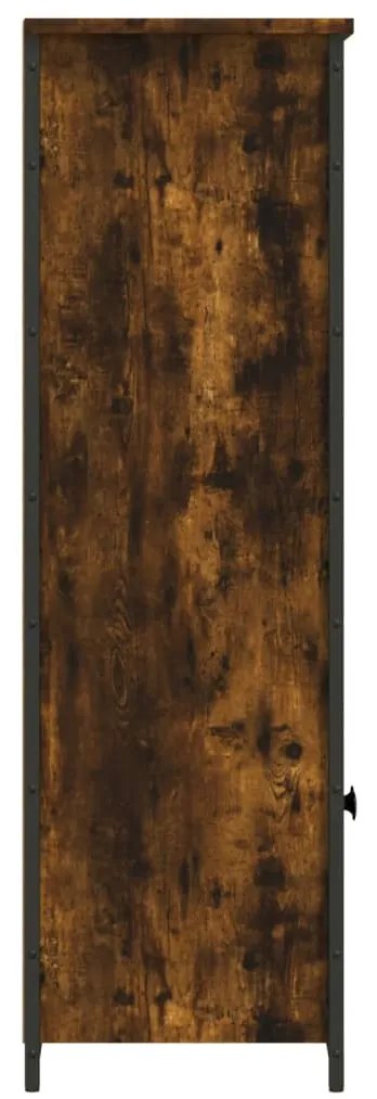 Aparador alto 62x32x103,5 cm derivados madeira carvalho fumado