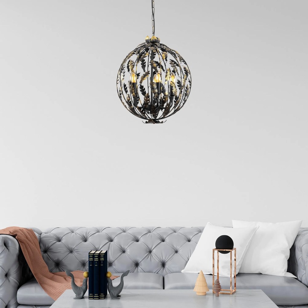 Candeeiro Endustriyel – Multicolor – 41 x 41 x 64 cm