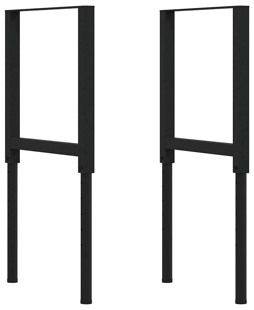 Bancada 80x60x(71,5-98) cm carvalho castanho-claro
