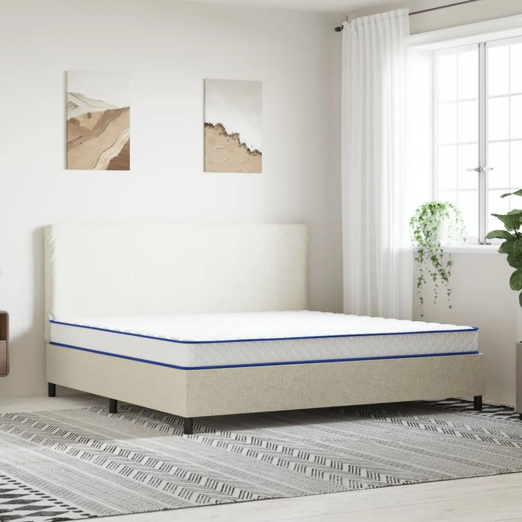 vidaXL Colchão de espuma de memória 200 x 180 x 17 cm