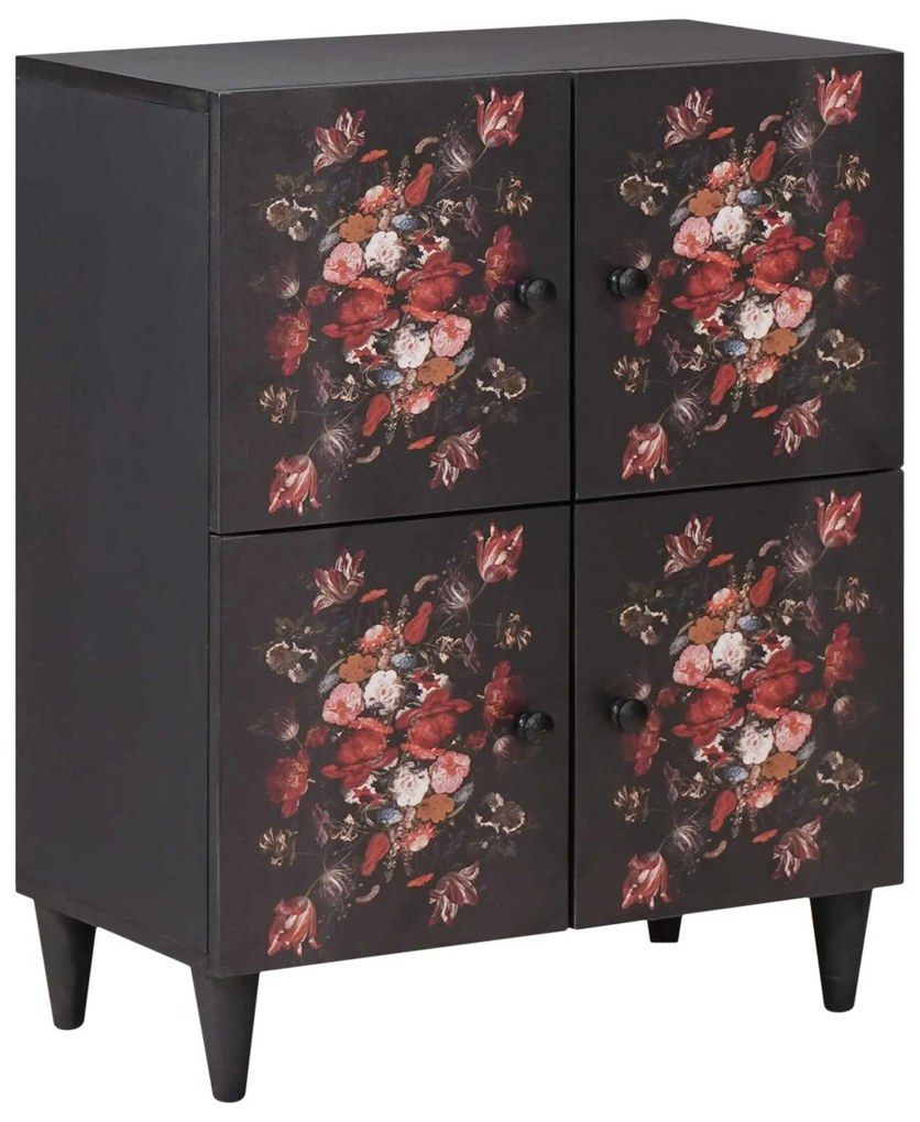 vidaXL Gabinetes de Armazenamento Multicolor 60 x 33,5 x 75 cm