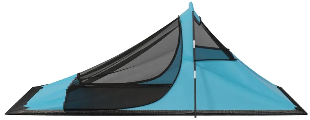 Tenda de campismo 317x240x100 cm azul