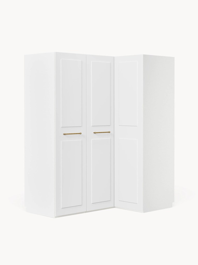 Roupeiro de canto modular Charlotte, L 165 cm, vários tamanhos