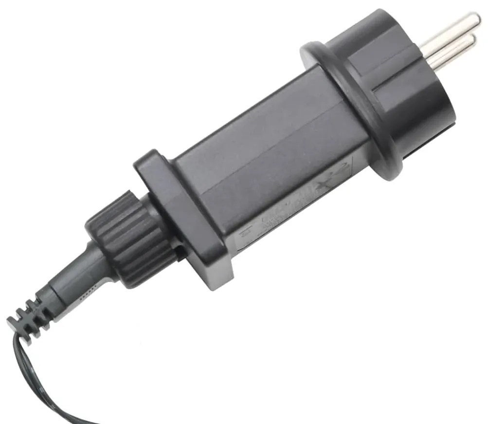 Cordão com 2000 luzes LED int./ext. IP44 200 m branco quente