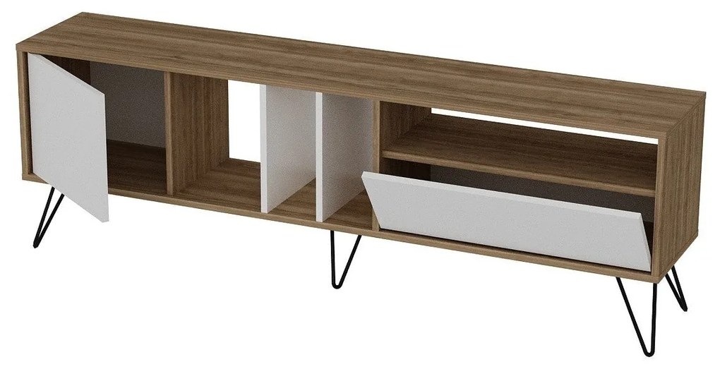 Móvel TV Mistico – Walnut – 180 cm x 58,7 cm x 35,5 cm