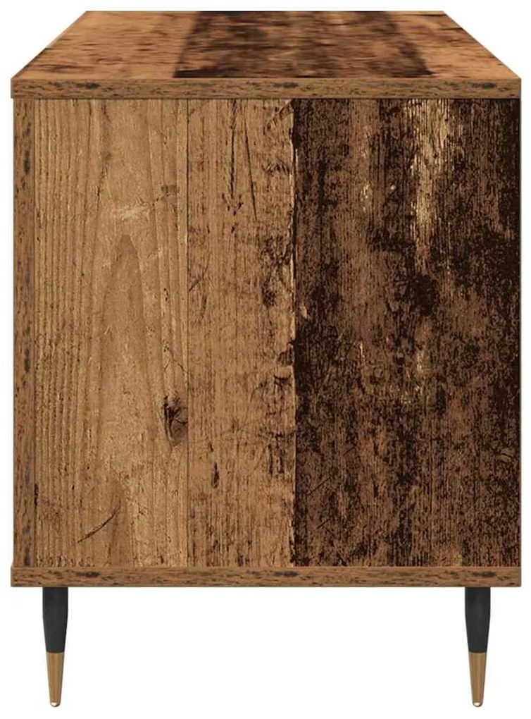 Armário de Gravação vidaXL Madeira Antiga 100x38x48 cm Madeira Engenha