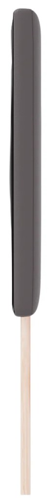 Cabeceira vidaXL Design Simples Cinza 200 cm em Couro Sintético
