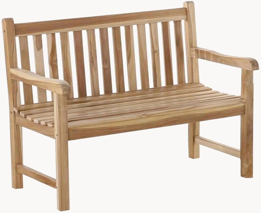 Banco de jardim em madeira de teca Java