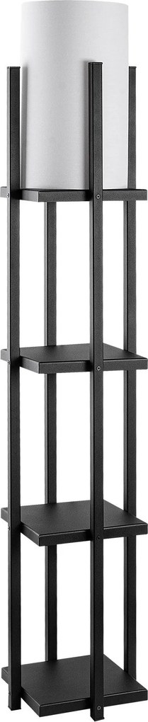 Candeeiro de Pé 7111 – Preto – 25 x 25 x 130 cm