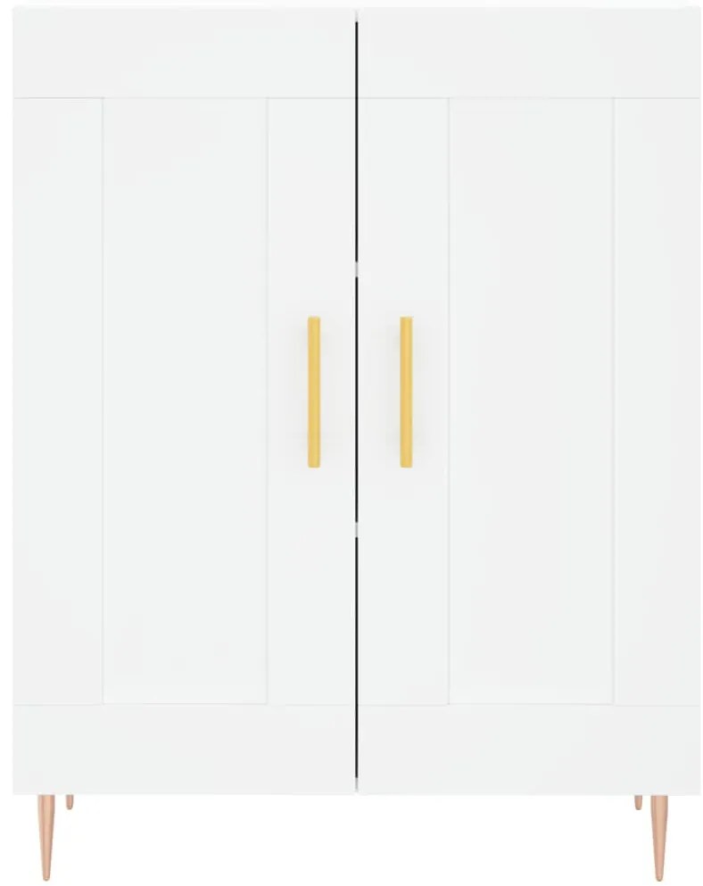 Armário alto 69,5x34x180 cm derivados de madeira branco