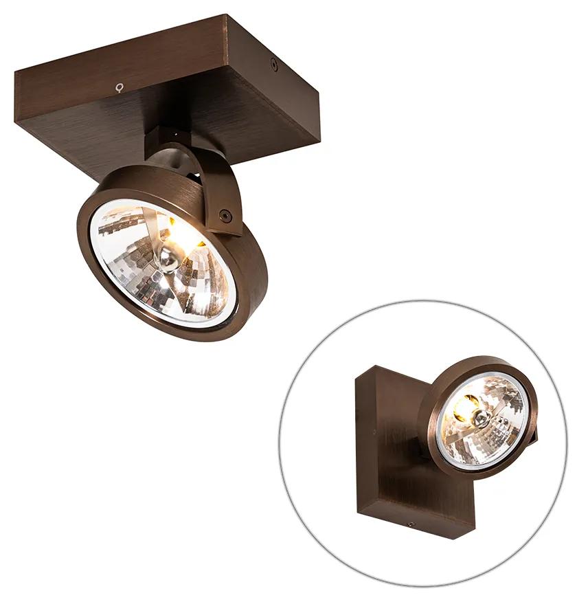 Design spot bronze escuro giratório e inclinável - Go Design