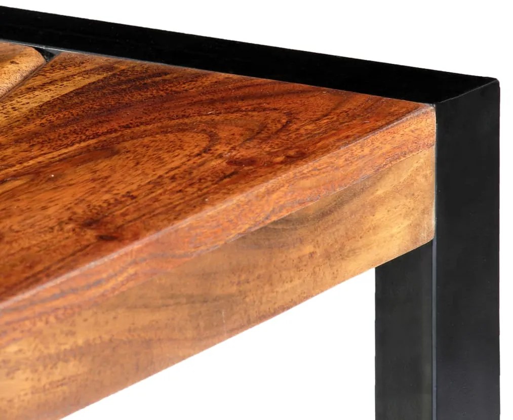 Móvel de TV 140x30x45 cm madeira de acácia maciça