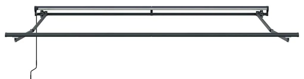 Toldo Manual Manual Antracite 3,5 x 2,5 m Alumínio