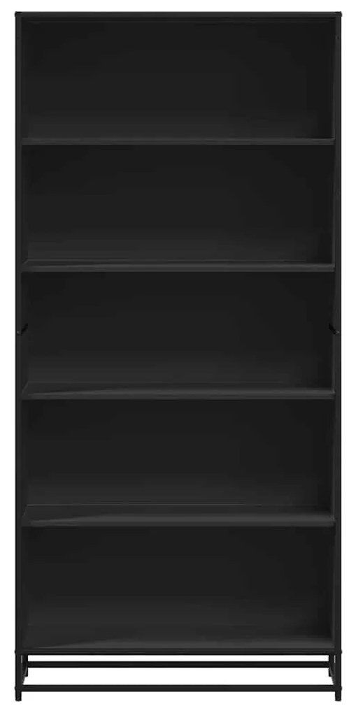 Estante 80,5x35x170,5 cm derivados de madeira preto