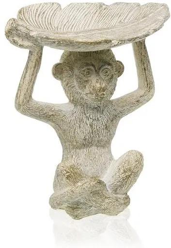 Figura Decorativa Resina (8,5 x 11,5 x 10,5 cm) Macaco