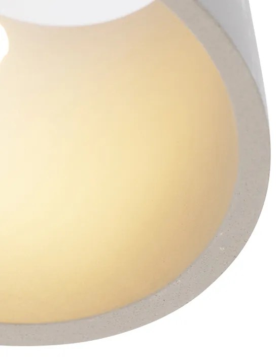 Candeeiro de parede industrial em betão - Cup